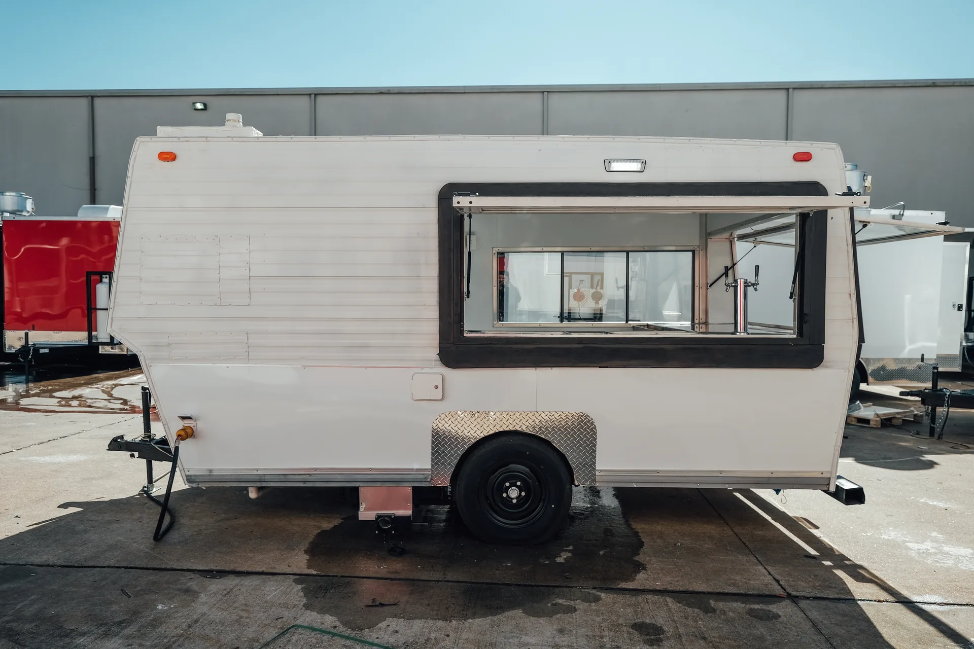 White Camper Conversion