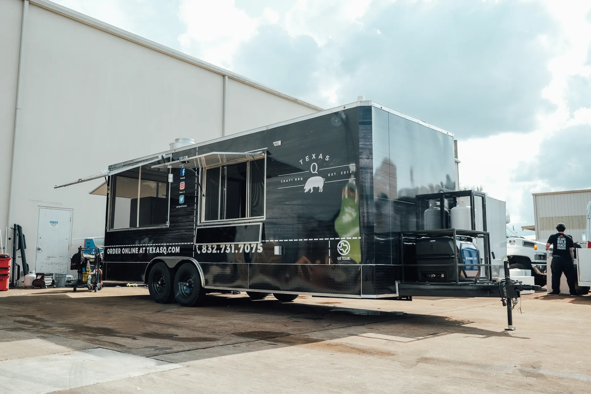 Texas Q BBQ Trailer