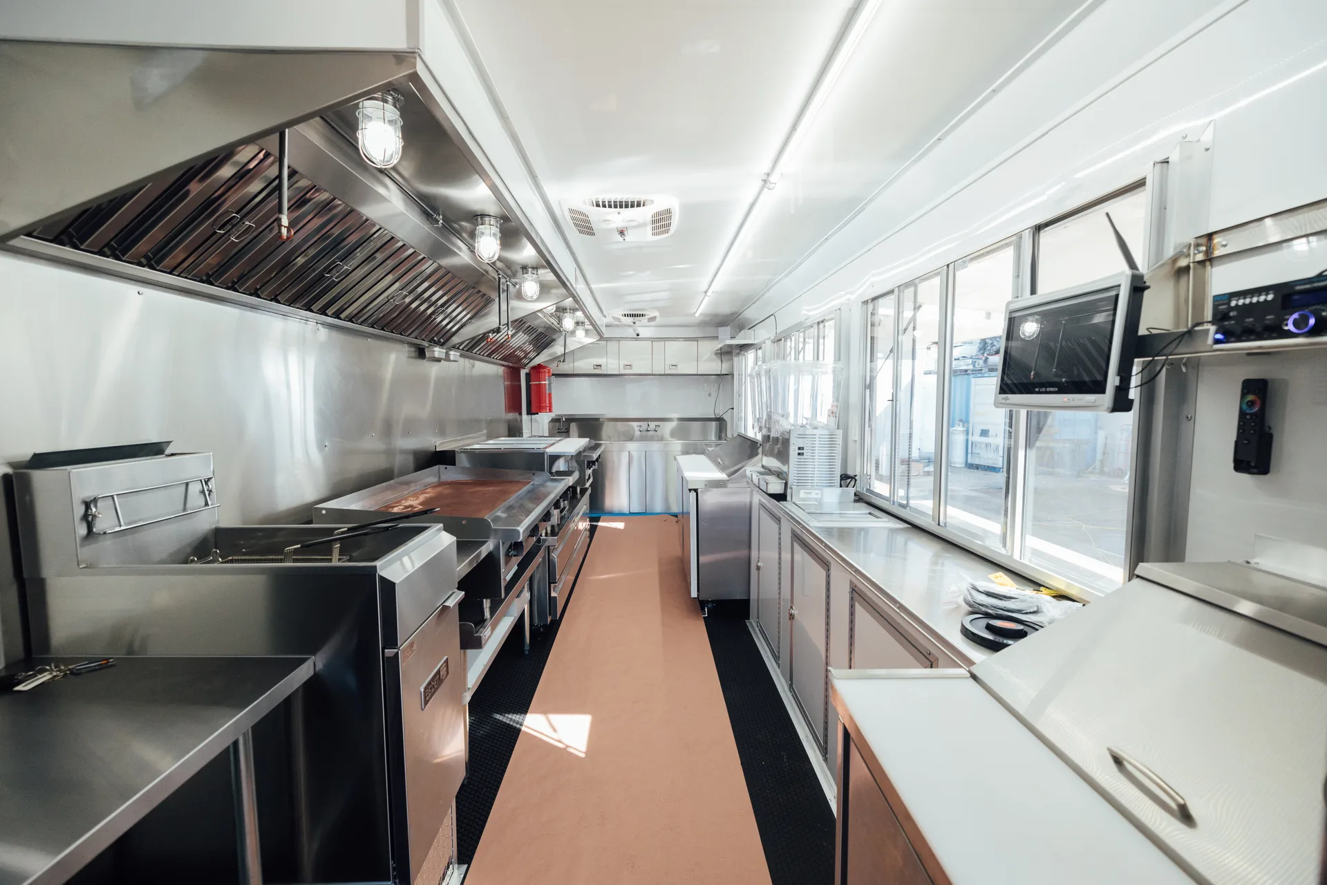 Trailer Interior Kitchen