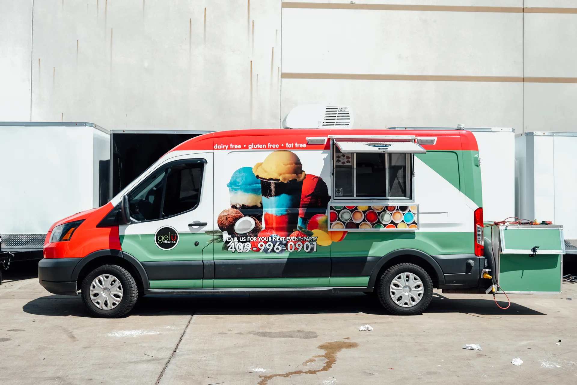 Gelato Transit Van