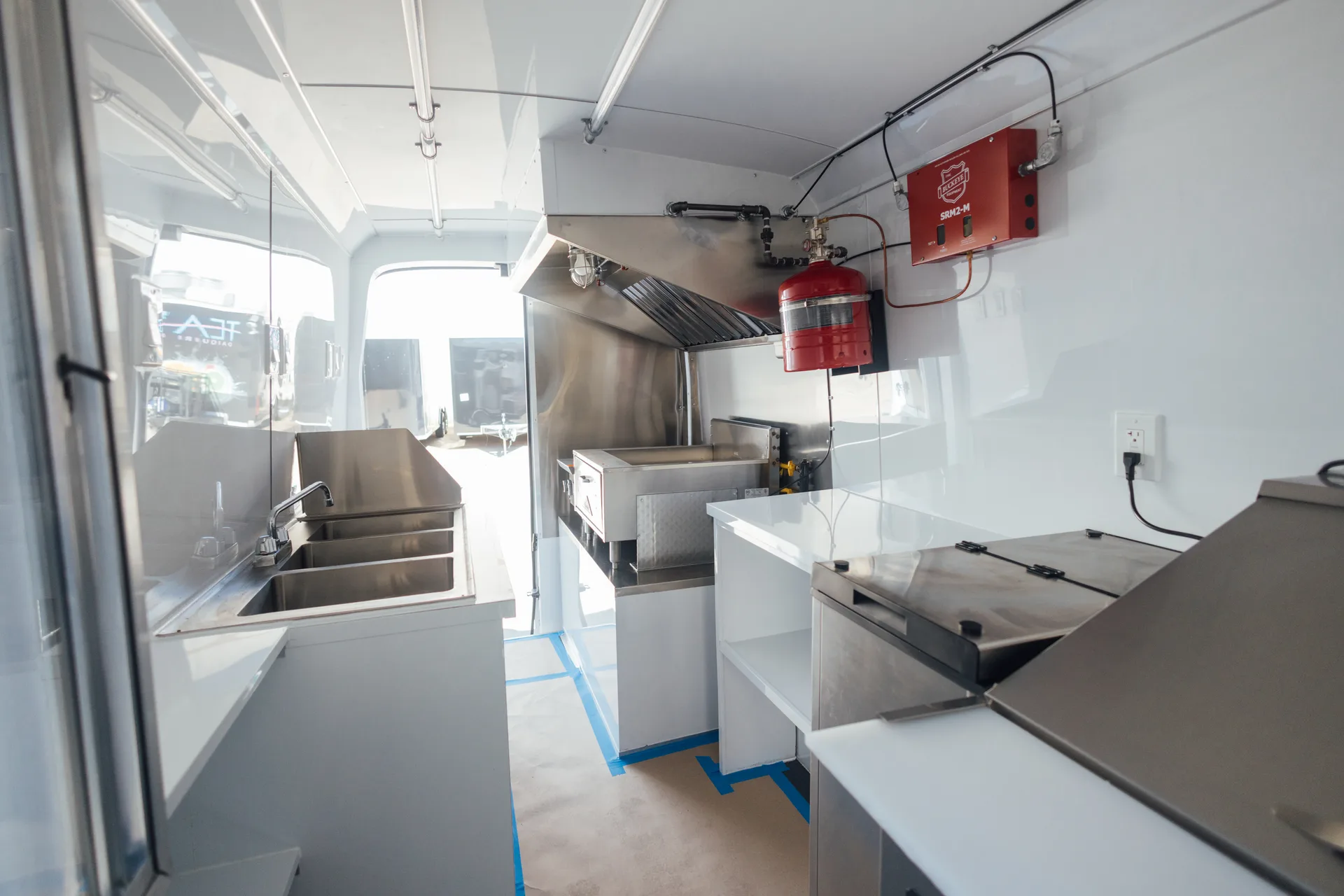 Van Interior — Equipment Install