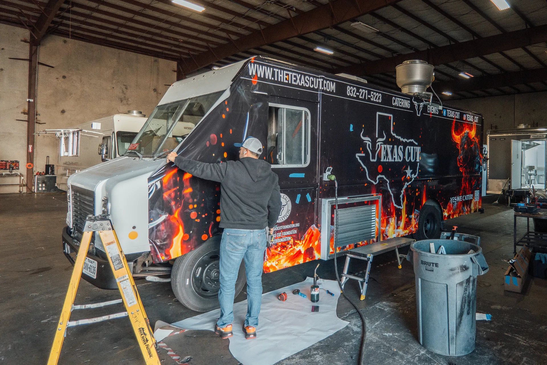 Texas Cut — Wrap Installation