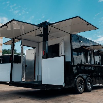 black-food-trailer-with-movable-windows-created-by-trailer-king-builders